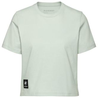Mammut Massone T-Shirt Cropped Patch T-Shirts f&uuml;r Damen | grau