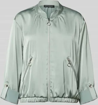 Betty Barclay Blouson mit regulierbarer &Auml;rmell&auml;nge und Rei&szlig;verschlusstaschen in Mint, Gr&ouml;&szlig;e 36