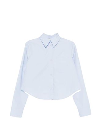 Sportmax Blue Regular Solid Shirt