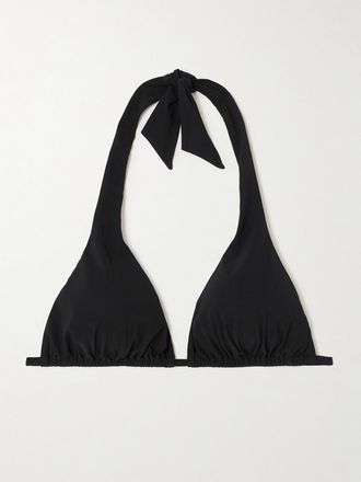 Dolce & Gabbana Top Bikini Con Scollo Allamericana - Nero