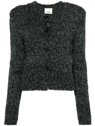 Isabel Marant Cardigan crop Kathlen - Grigio