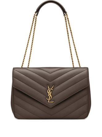 Saint Laurent New Loulou Large In Matelass&eacute; Lambskin Bags