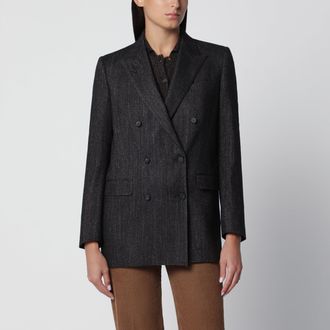 Tagliatore Double-breasted jacket with herringbone pattern