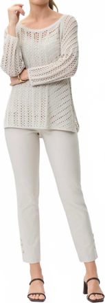 Joseph Ribkoff Pull On Pant In Moonstone