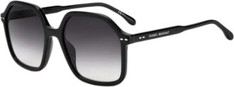 Isabel Marant Zonnebril - Dames - Zonnebrillen - Zwart - 55 MM - Accessoires