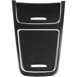 OEM Embellecedor Del Panel De La Consola, Cubierta Del Panel De Control Central De Fibra De Carbono, Cubierta De La Palanca De Cambios De La Consola Para 