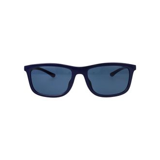 Emporio Armani Ea 4277U Zonnebril - Heren - Zonnebrillen - Blauw - 57 MM - Nylon - Accessoires