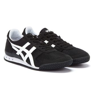 Onitsuka Tiger Ultimate 81 Mens Black / White Trainers Nylon - Size UK 6