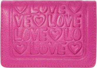 Brighton Fashionista Deeply In Love Card Case In Bubble Gum