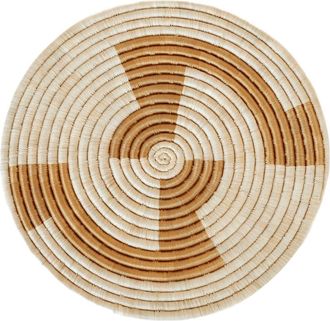 Indego Africa Gold Geo Placemat in Gold And Natural at Nordstrom