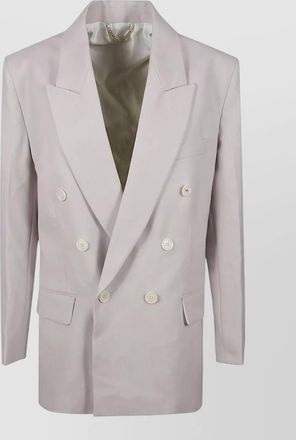Victoria Beckham relaxed tailored double breasted jacket