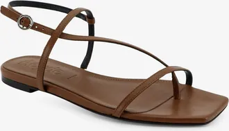 Aeyde Womens Sandals Ella Brown Leather