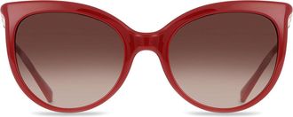 Longchamp LO720S 600 Womens Sunglasses Red Size 54
