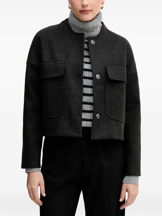 Sandro Ferrone buttoned-up pocket jacket - Green