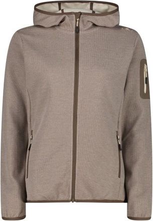 F.lli Campagnolo Jacket Fix Hood with Sleeve Pocket Fleecejacke f&uuml;r Damen | braun