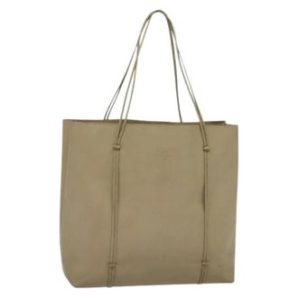 Prada Pre-owned Cuero bolsos-prada - Pre-owned - Mujer - Beige - ONE SIZE