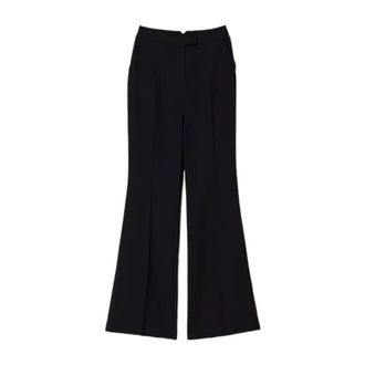 Twinset Broeken, Dames, Zwart, M, Elegante Broeken