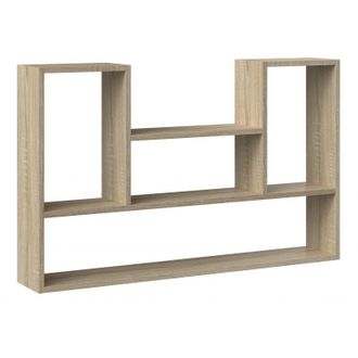 Hucoco Hucoco - Lulu - Librer&iacute;a Colgante - Estante De Pared - 100x60x16 Cm - Almacenamiento De Pared De Sal&oacute;n