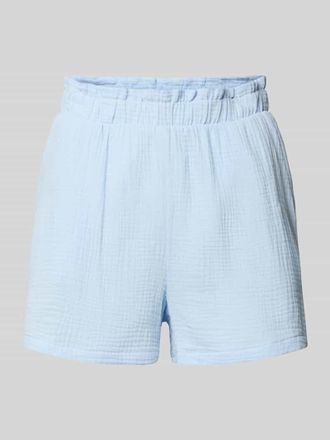 Vero Moda Loose Fit Shorts aus reiner Baumwolle Modell NATALI in Hellblau, Gr&ouml;&szlig;e XL