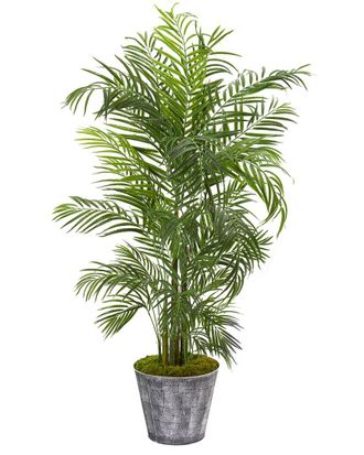 Nearly Natural 63In Areca Uv-Resistant Palm Artificial Tree In Decorative Planter (Indoor/Outdoor)