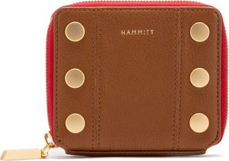 Hammitt 5 North Wallet in Mahogany/Brushed Gold at Nordstrom