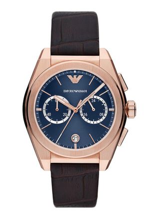 Emporio Armani Federico Heren Horloge Bruin AR11563
