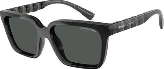 A|X Armani Exchange AX4147SF Asian Fit 835687 Mens Sunglasses Grey Size 56