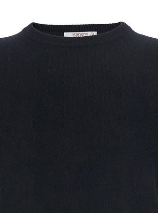 KANGRA Cashmere Crewneck Sweater - Black