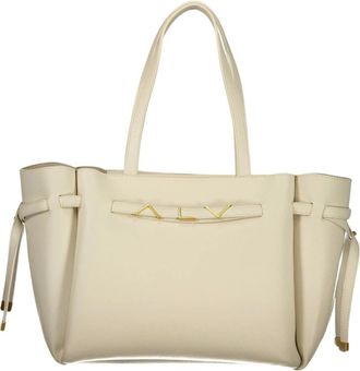 Alviero Martini 1A Classe Tassen, Dames, Wit, ONE Size, Katoen, Ines Shopping Bag