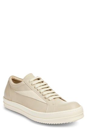 Rick Owens Vintage Sneaks Sneaker in Sand/Milk/Milk at Nordstrom, Size 8Us