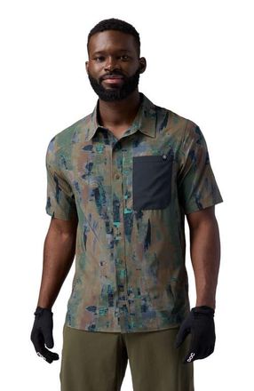 Backcountry Slickrock Short-Sleeve Button-Up Jersey - Mens in Camo Pendula Print at Nordstrom, Size Xx-Large