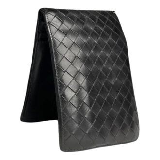 Bottega Veneta Pre-owned Wallets, unisex, Brown, Size: ONE SIZE Pre-owned Vintage Card Holder & Wallet