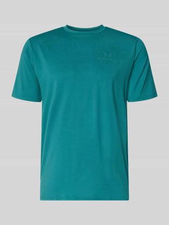 Under Armour Regular Fit T-Shirt mit Logo-Print Modell Vanish in Petrol, Gr&ouml;&szlig;e XXXL