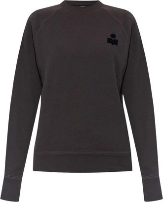 Isabel Marant Milla Sweatshirt - Dames - Sweatshirts - Zwart - 2XS - Katoen - Hoodies & sweatvesten