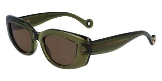 Lanvin LNV641S 319 Womens Sunglasses Green Size 50