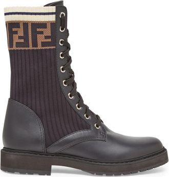 Fendi Rockoko combat boots Size 40.5