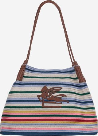 Etro Etro Weegschaal Medium Fabric boodschappentas