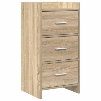 vidaXL Aparador Roble Sonoma 40 X 36 X 80 Cm Madera De Ingenier&iacute;a Vidaxl