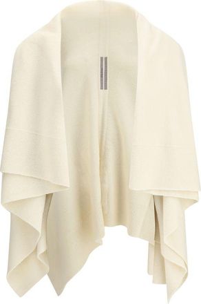 Rick Owens Fleece Wool Womens Cardigan