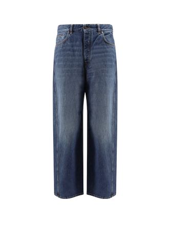 Givenchy Twisted Stone-Washed Denim Jeans-Uomo
