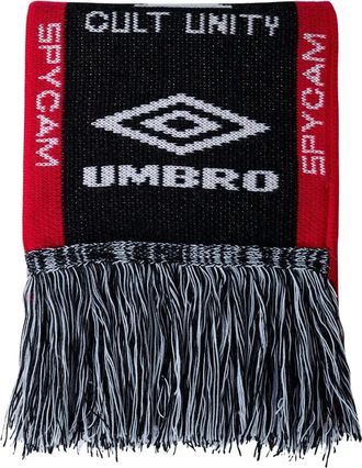 Umbro Cult Unity Scarf - Heren - Wintersjaals - Rood - ONE Size - Accessoires