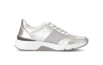 Gabor Rollingsoft Sensitive 66.897.10 - Womens Sneaker - Size 5.5 (UK) 38.5 (EU) Silver