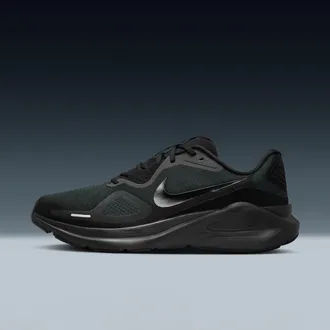Nike Mens Structure 26 Road Running Shoes in Black | HJ1102-001