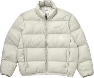 Gramicci Licht Beige Pufferjas - Heren - Gewatteerde jassen - Beige - S - Nylon - Jassen