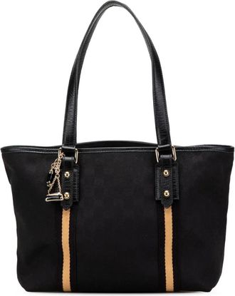 Gucci 2000-2015 GG Canvas Jolicoeur tote bag - Black
