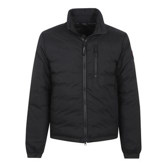 Canada Goose Winter Jackets, male, Black, Size: 2XL Lodge Jacket