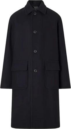 Dries Van Noten Randale Jas - Heren - Mantel - Zwart - M - Katoen - Jassen