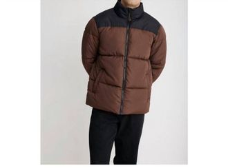 Blend Bhelwin Colorblock Jacket In Chicory Coffee