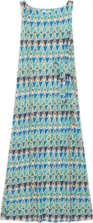 Maliparmi Abito con stampa - Blu