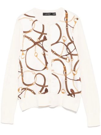 Lauren Ralph Lauren Ofryah cardigan - women - Modal/Recycled Polyester/Cotton - S - White